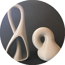 klein bottle 3d model